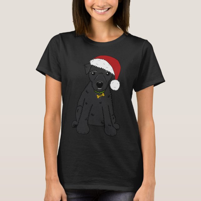 Gone fishing ted Christmas T-Shirt (Front)
