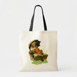Gone Fishing Tote Bag