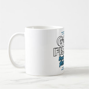 Gone Fishing Until the Flask Is Empty Mug