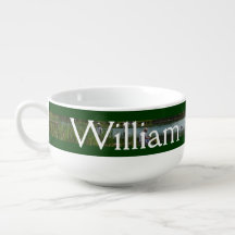 Gone Fishing with Name Soup Bowl