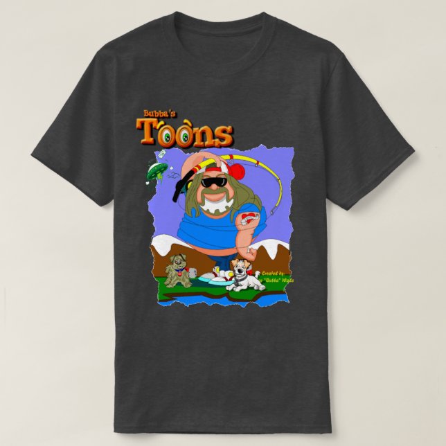 Gone fish'n T-Shirt (Design Front)