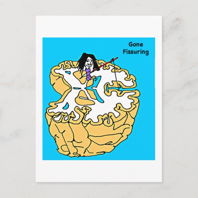 Gone Fissuring Postcard (Front)