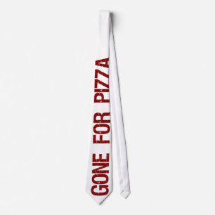 Gone For Pizza Tie