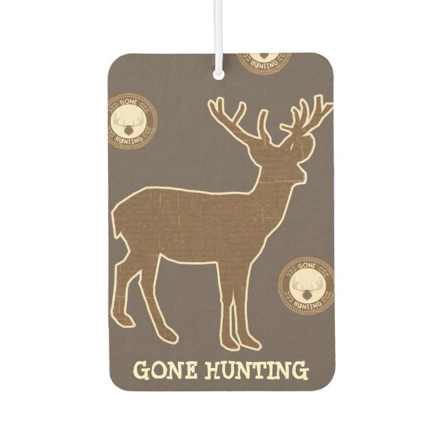 Gone Hunting Scented Freshener (Front)