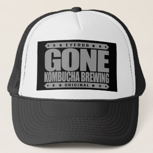 GONE KOMBUCHA BREWING - I Brew Fermented Drinks Trucker Hat