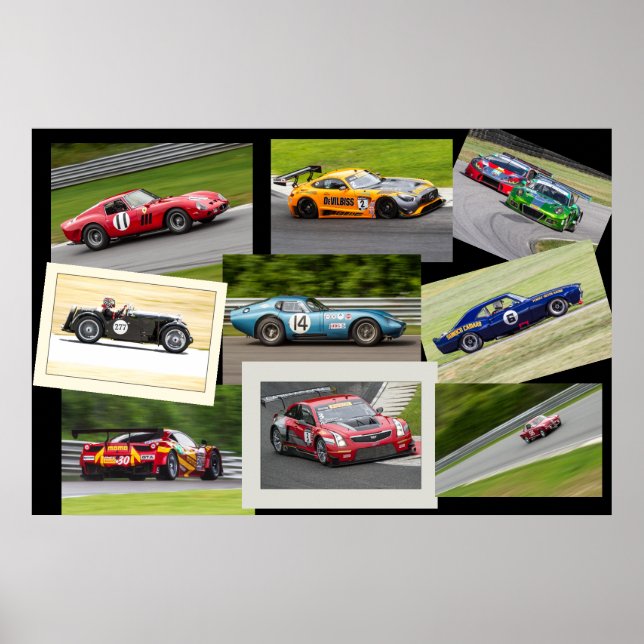 Gone Racing Poster (Front)