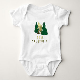 Gone Squatchin' Baby Bodysuit