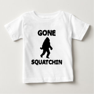 Gone Squatchin Baby T-Shirt