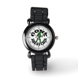 Gone Squatchin  bigfoot logo Watch