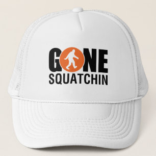 Gone Squatchin Blue Trucker Hat