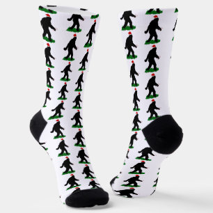 Gone Squatchin' Christmas Socks
