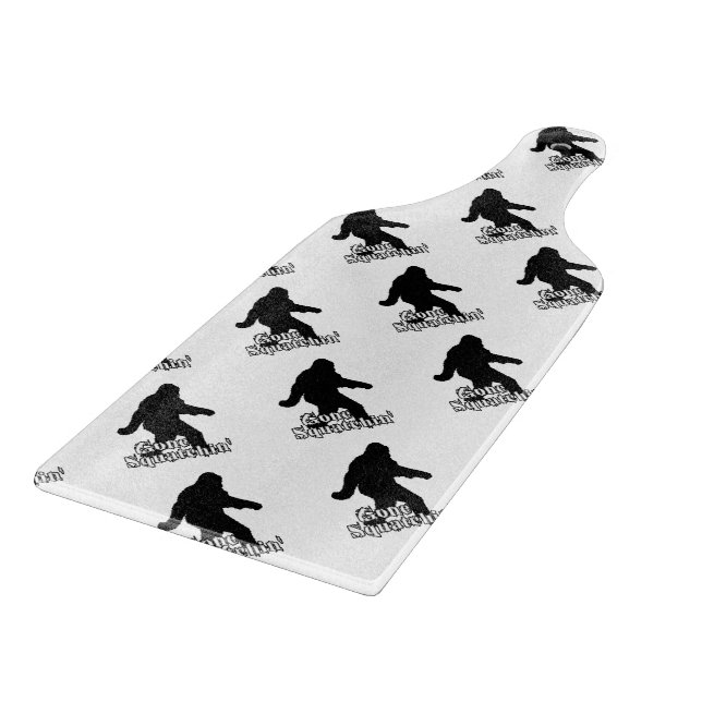 Gone Squatchin' Cutting Board (Corner)