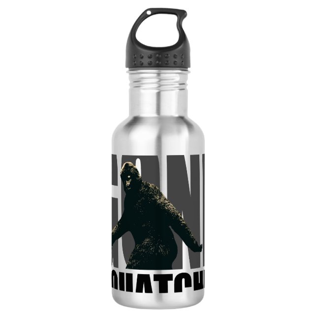 Gone SQUATCHIN - Deluxe Version 710 Ml Water Bottle (Front)