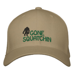 Gone Squatchin Embroidered Cap