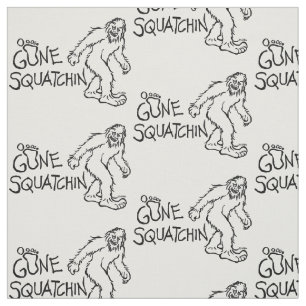 Gone Squatchin Fabric