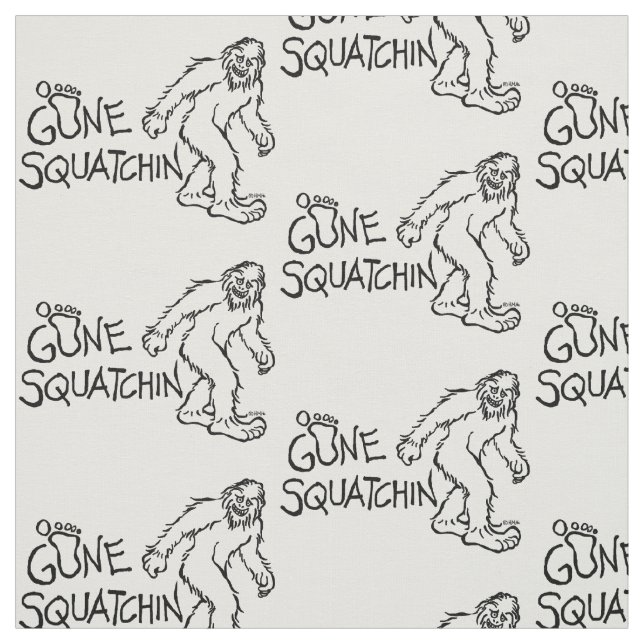 Gone Squatchin Fabric (Swatch)
