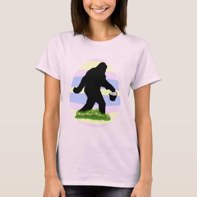 Gone Squatchin' For Easter T-Shirt (Front)