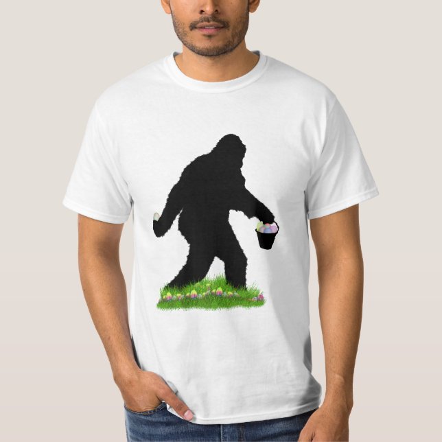 Gone Squatchin' For Easter T-Shirt (Front)