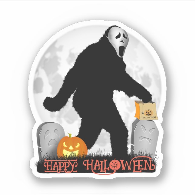 Gone Squatchin' Halloween (Front)