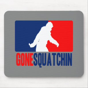 Gone Squatchin League Style Mouse Pad