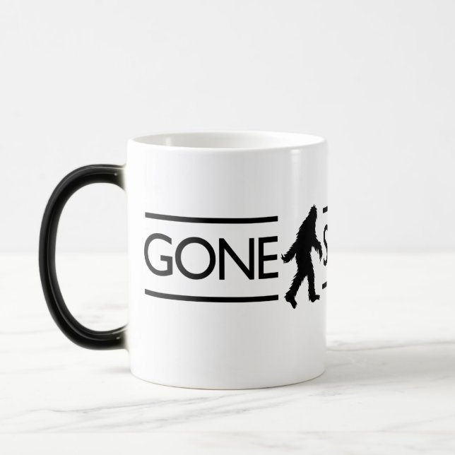 Gone Squatchin Magic Mug (Left)