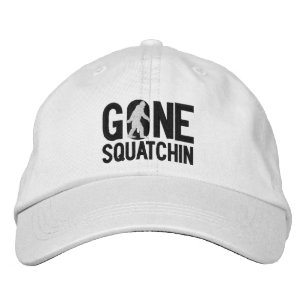 GONE SQUATCHIN O embroidered cap