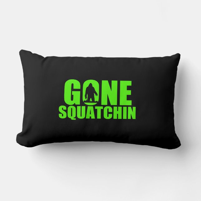 Gone Squatchin Pillows (Front)