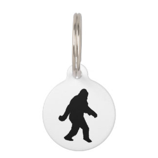 Gone Squatchin - Squatch Silhouette Pet Tag