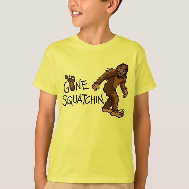 Gone Squatchin T-Shirt (Front)