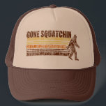 Gone Squatchin Vintage Distressed Retro Hat<br><div class="desc">Gone Squatchin Vintage Distressed Retro Hat</div>