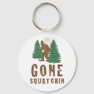 Gone Squatchin (Vintage) Key Ring