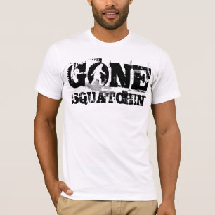 Gone Squatchin  *white logo* T-Shirt