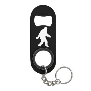 Gone Squatchin' White Silhouette