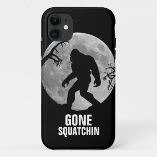 Gone Squatchin with moon and silhouette Case-Mate iPhone Case