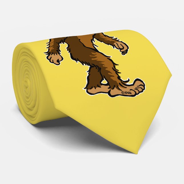 Gone Squatchin with Panda Tie (Rolled)