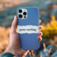gone surfing, into the blue