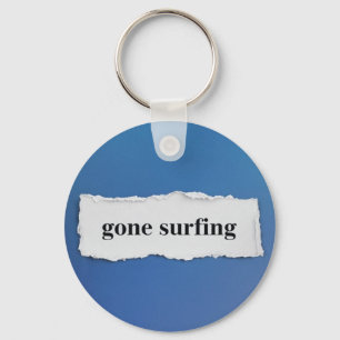 gone surfing, into the blue key ring