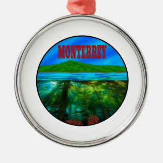 Gone to Monterey Metal Tree Decoration