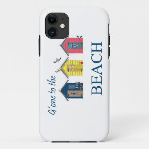 Gone to the Beach Huts seagulls cover