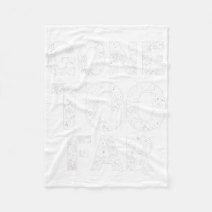 Gone Too Far Foxtrot Delta Tango Resist Fleece Blanket