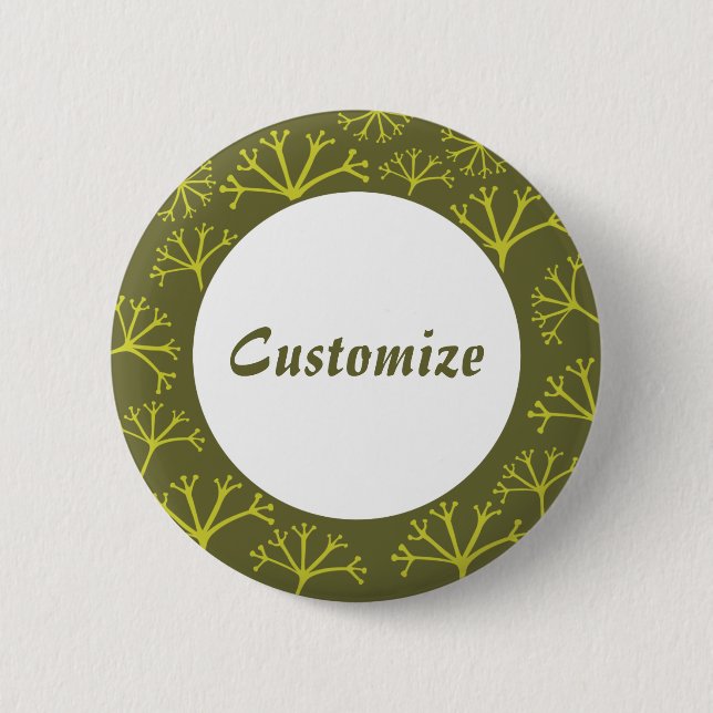 Gone with the Wind Template 6 Cm Round Badge (Front)