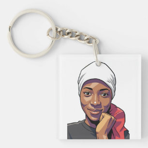 Gonemili Grace men's t-shirt Key Ring