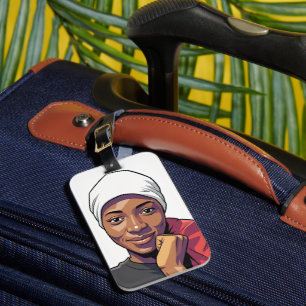 Gonemili Grace men's t-shirt Luggage Tag