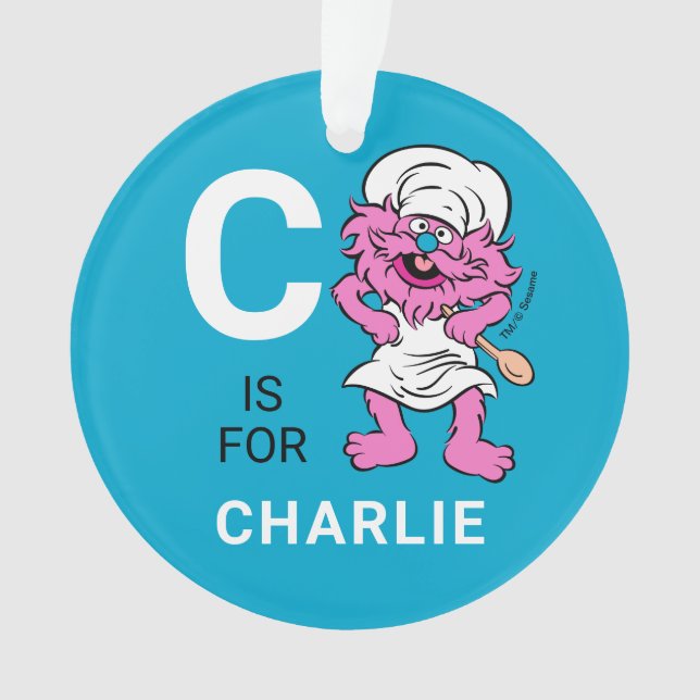 Gonger | Personalized Name with Photo Ornament (Front)