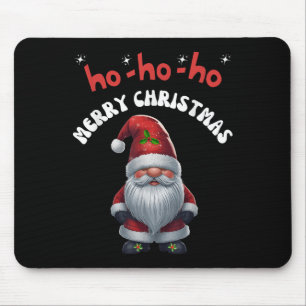 Gonk Gnome Merry Christmas Santa Cute  Mouse Pad