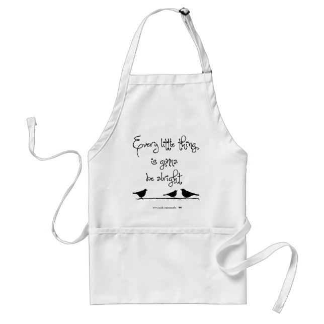 Gonna Be Alright Standard Apron (Front)