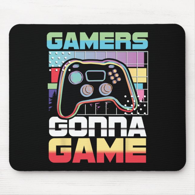 Gonna Game Video Game Player Gaming Funny  Mouse Pad (Front)