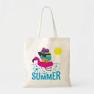 Gonna Melt Flamingo Ice Cream Tote Bag