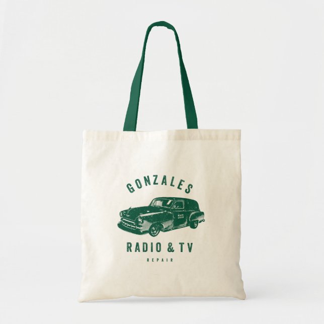 Gonzales Radio & TV Repair Tote Bag (Front)