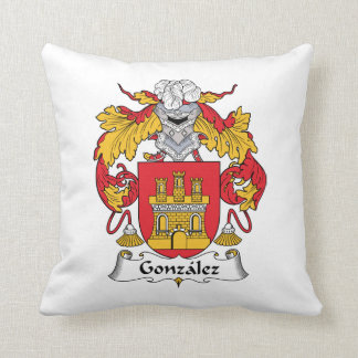 Gonzalez Family Crest Cushion